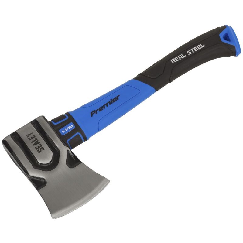 Sealey AXG98 Premier Hand Axe with Fibreglass Shaft 1.5lb