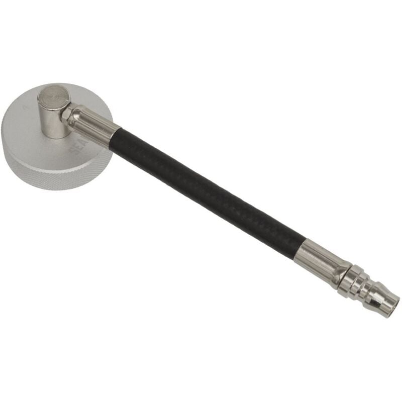 Sealey VS0204C4 Brake Pressure Bleeder Cap 45mm & Connector With Hose 90°