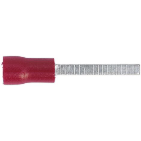 Sealey Blade Terminal 18 x 2.3mm, Red - Pack of 100 RT10