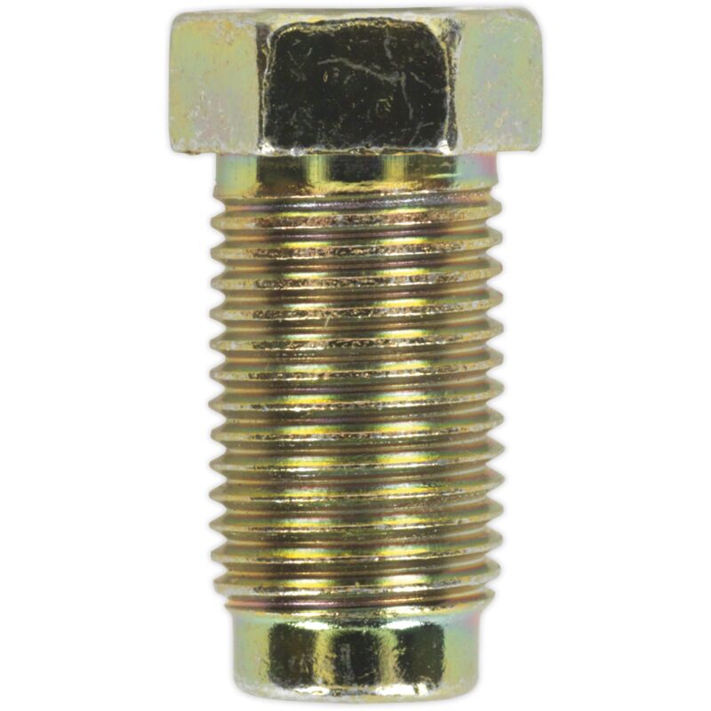 BN10100LM Brake Pipe Nut Long Male M10 x 1mm - Pack of 25 - Sealey