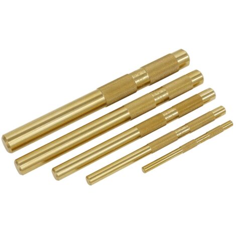 Sealey Brass Punch Set 5pc AKB05