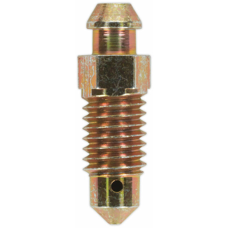BS8125 Brake Bleed Screw M8 x 24mm 1.25mm Pitch Pack of 10 - Sealey