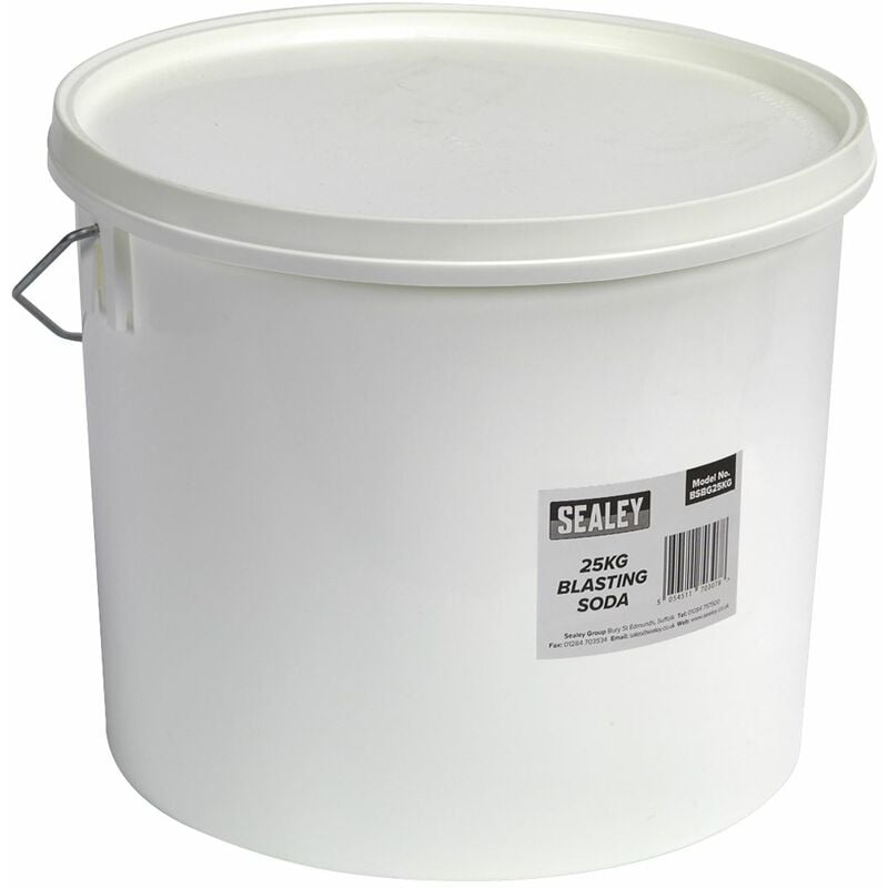 Sealey - Blasting Soda 25kg Tub BSBG25KG