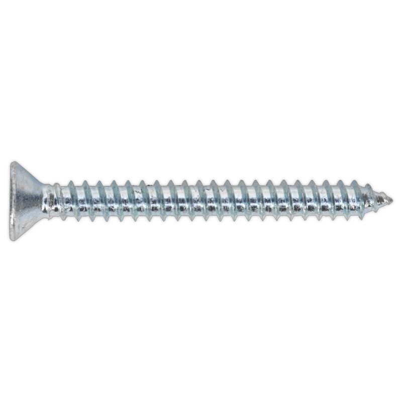 Self Tapping Screw 4.2 x 38MM Countersunk Pozi din 7982 Pack of 100 - Sealey