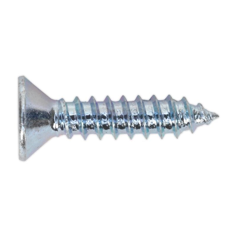 Sealey - Self Tapping Screw Assortment 510PC Countersunk Pozi Zinc din 7982