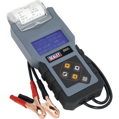 Sealey BT2012 Digital Battery & Alternator/Starter Tester with Printer 12V