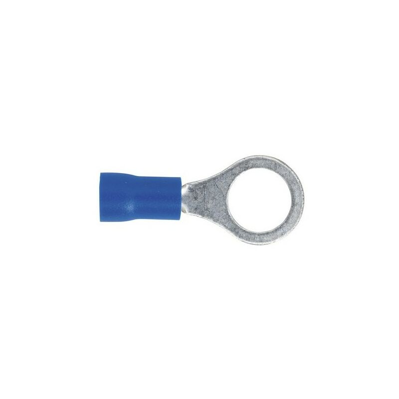 BT27 Easy-Entry Ring Terminal 8.4mm (5/16') Blue Pack of 100 - Sealey