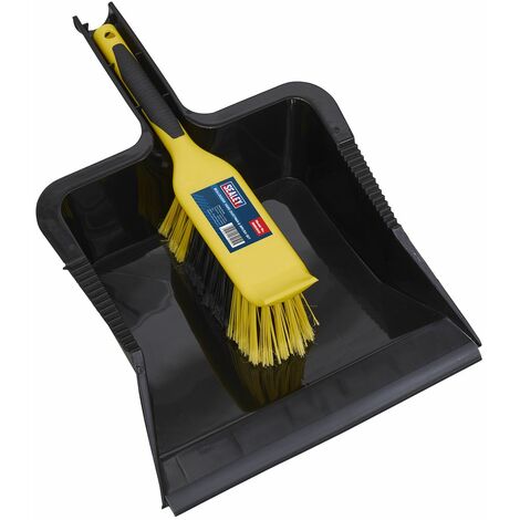 Sealey Bulldozer Yard Dustpan & Brush Set BM04HX