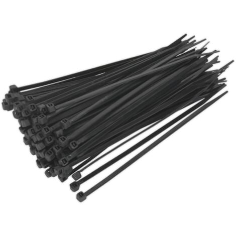 Sealey Cable Tie 150 x 3.6mm Black, Pack of 100