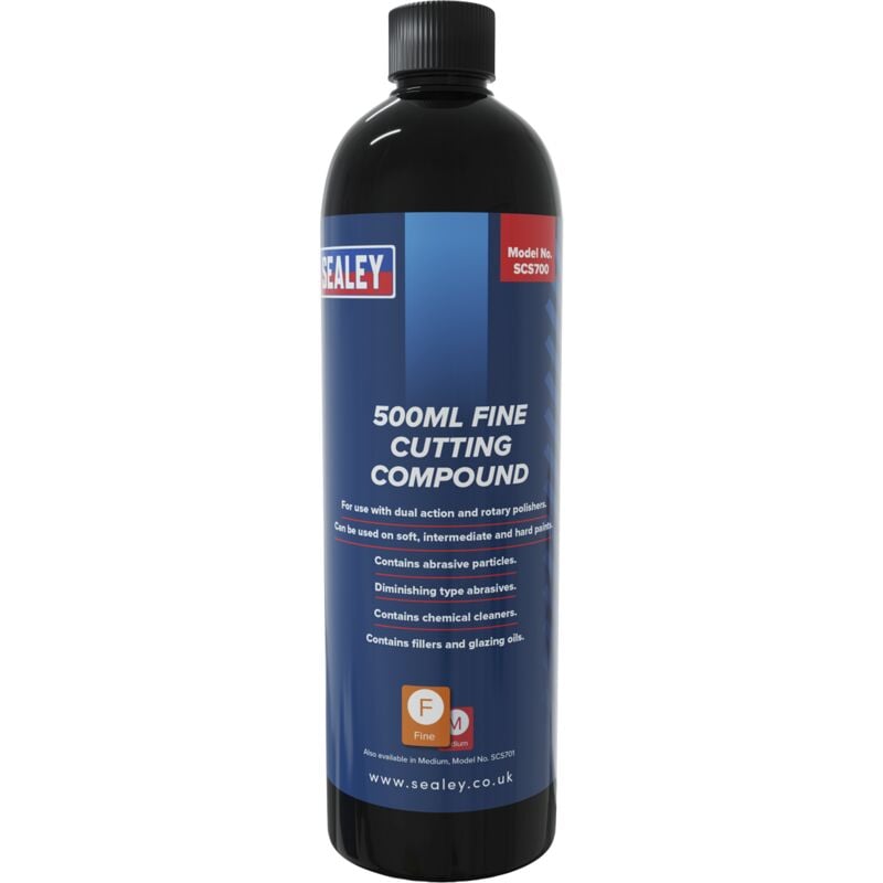 Sealey SCS700 Fine Cutting Compound 500ml