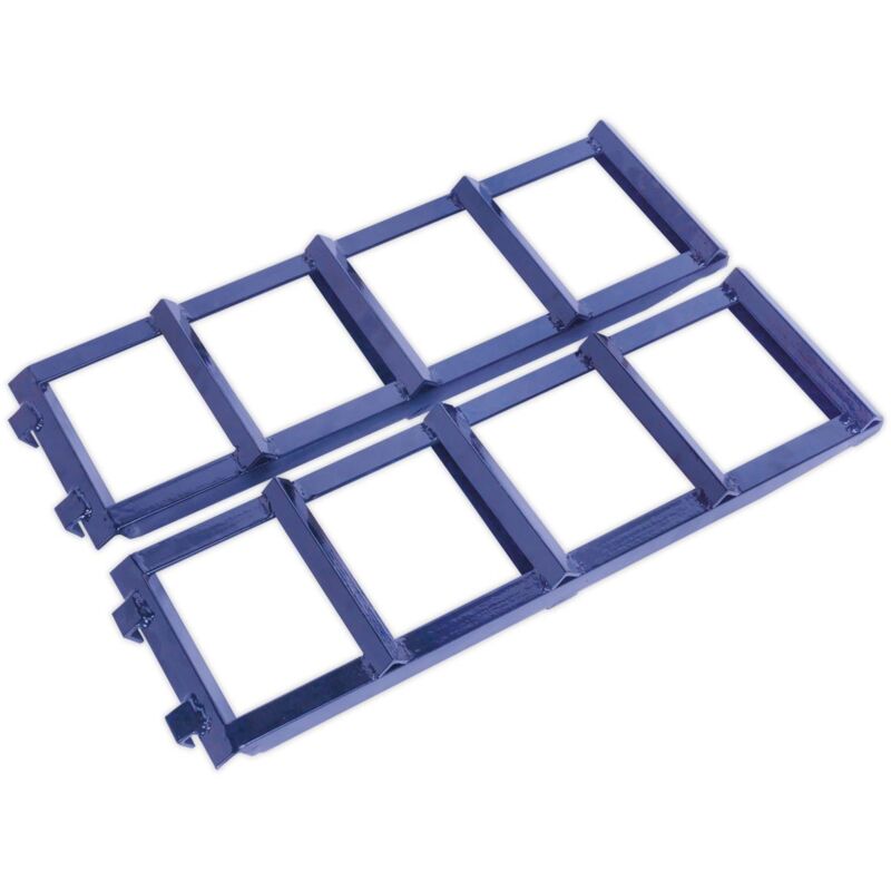 Sealey - CAR2001 Car Ramp Extensions 400kg Each/800kg per Pair