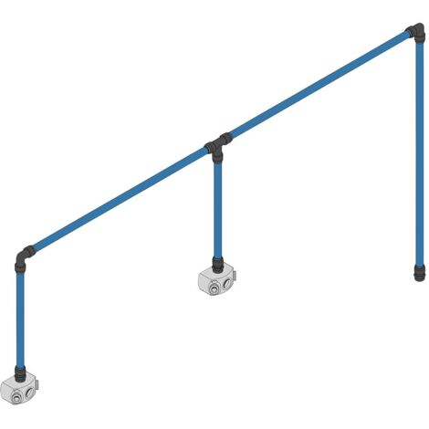 Sealey CASKIT2 Speedfit&reg 12m 2-Drop Air Supply System Kit