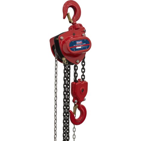 Sealey CB3000 3m Chain Block 3 Tonne