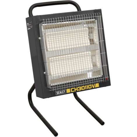 Sealey Ceramic Heater 1.2/2.4kW,110V CH30110V