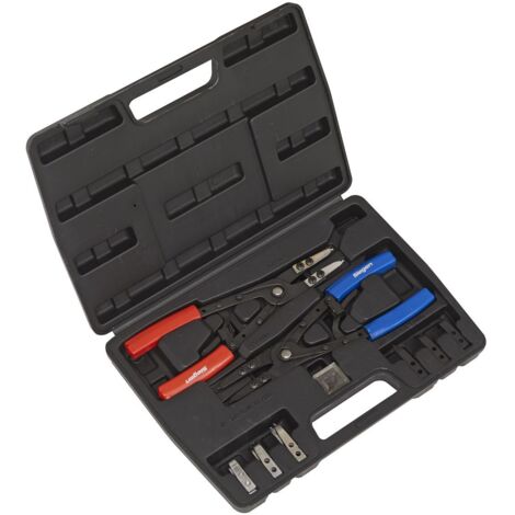 Sealey Circlip Pliers Set Internal/External 265mm S0553
