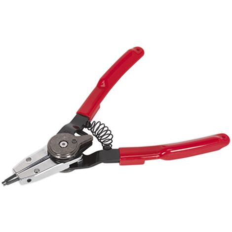 Sealey Circlip Pliers Set Internal/External Quick Change AK8453