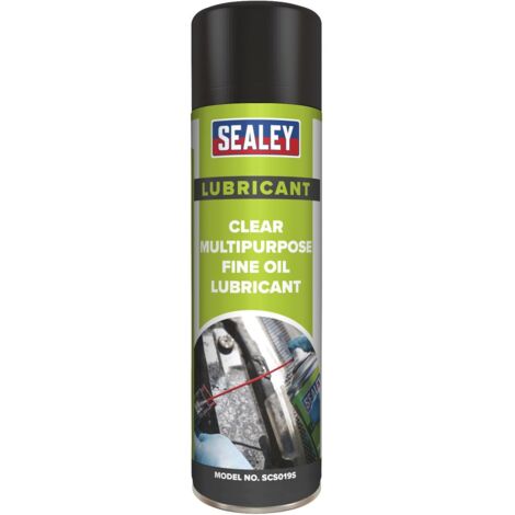 Sealey Clear Multipurpose Fine Oil Lubricant 500ml SCS019S