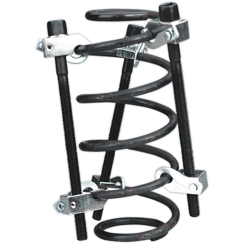 AK384 Coil Spring Compressor 3pc with Safety Hooks - Sealey