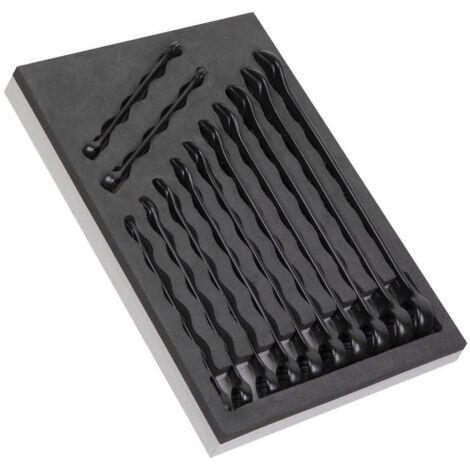Sealey Combination Spanner Set 12 Pieces Metric - Black Series - AK63263B