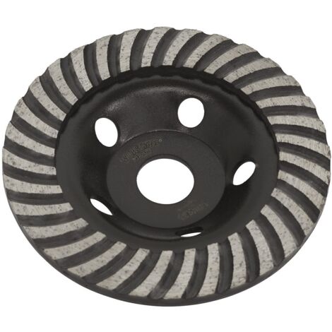 Sealey Concrete Grinding Head Turbo Row �125mm WDRTCUP125