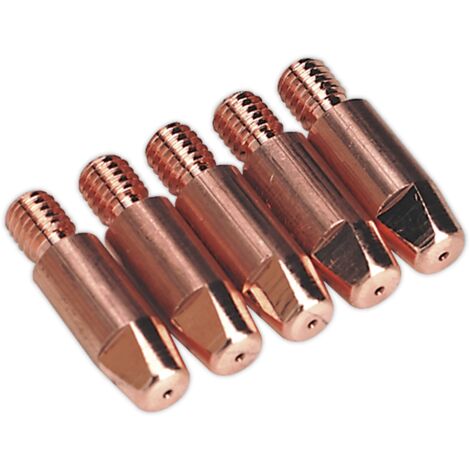 Sealey Contact Tip 0.8mm MB25/36 - Pack of 5 MIG917