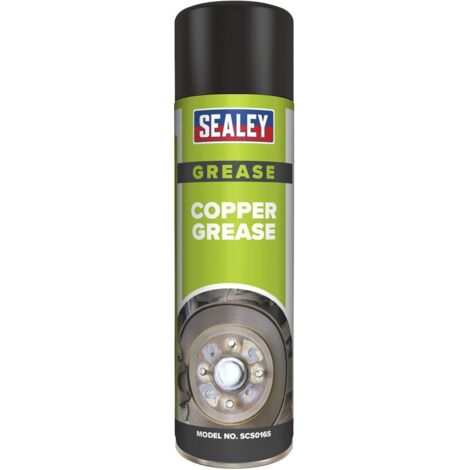 Sealey Copper Grease Lubricant 500ml SCS016S