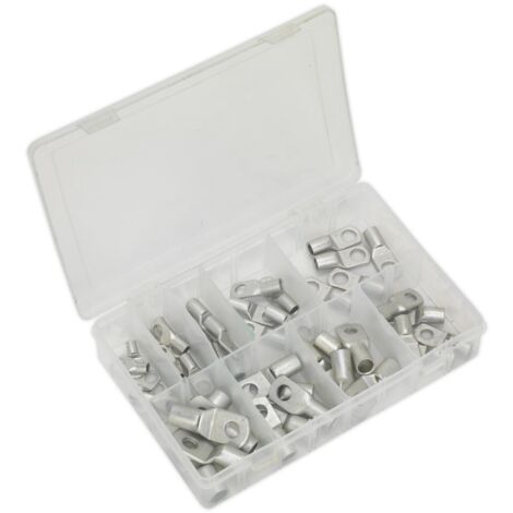 Sealey Copper Lug Terminal Assortment 52pc AB016CT