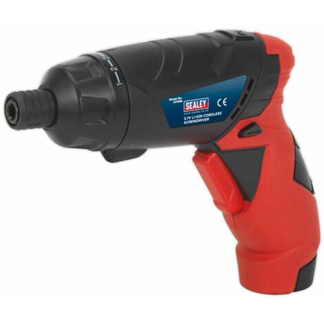 Sealey Cordless Screwdriver Set26 Piece 3.7V Lithium-ion