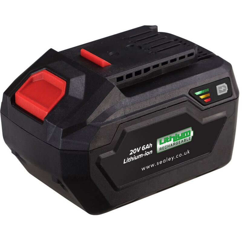 Sealey - CP20VBP6 SV20 Series Power Tool Battery 20V 6Ah