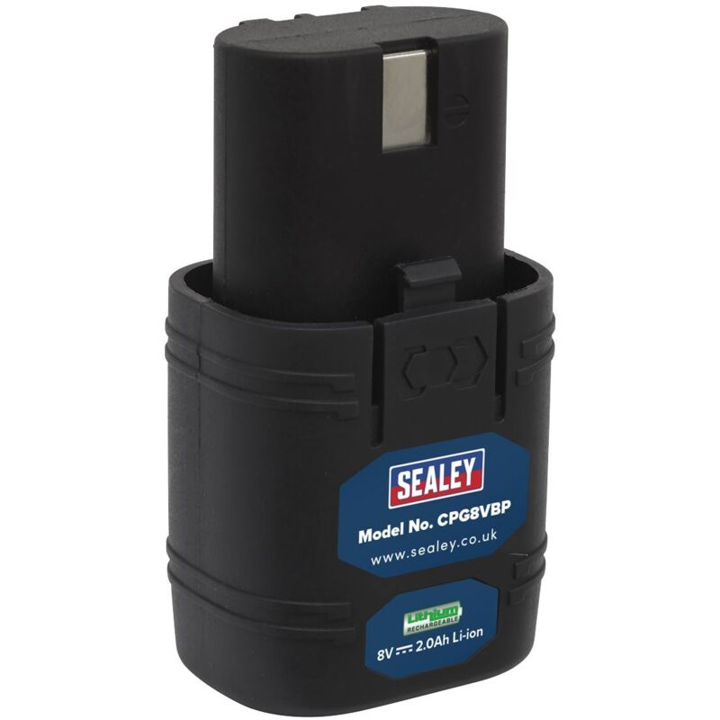 CPG8VBP Power Tool Battery for CPG8V 8V 2Ah - Sealey
