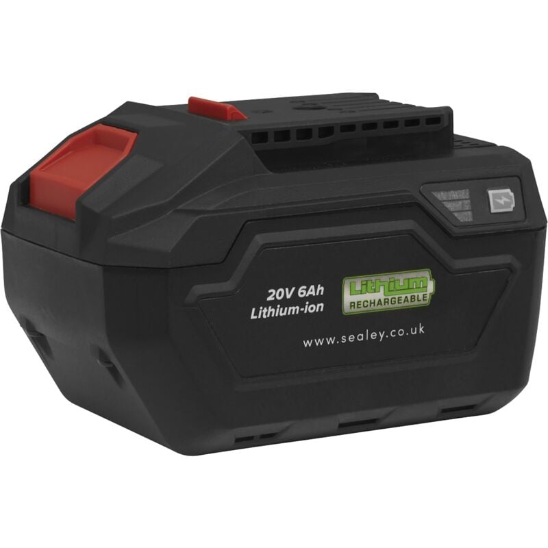 Sealey - CP20VBP6 SV20 Series Power Tool Battery 20V 6Ah