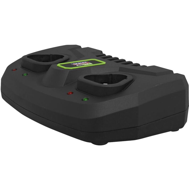 Sealey - CP108VMC2 Fast Charge Dual Battery Charger for 10.8V SV10.8 Series