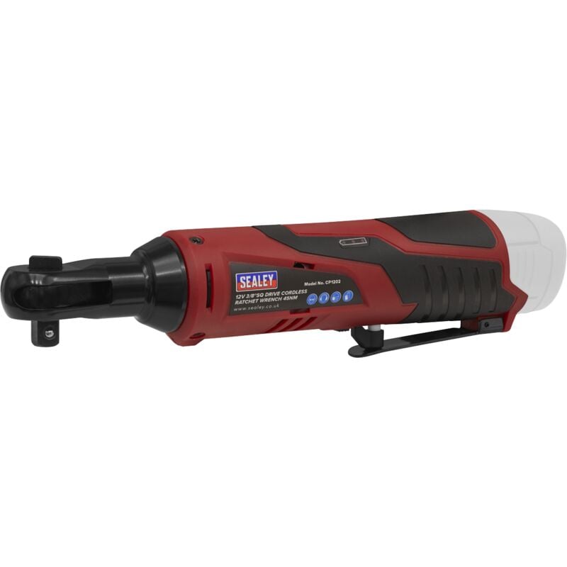 Sealey - CP1202 SV12 Series 3/8'Sq Drive Cordless Ratchet Wrench 12V - Body Only