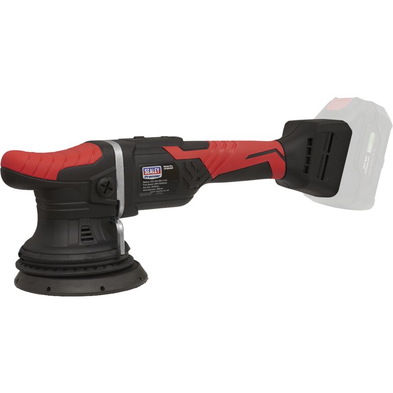 Sealey - CP20VOP Premier SV20 Series 125mm Cordless Orbital Polisher 20V - Body Only