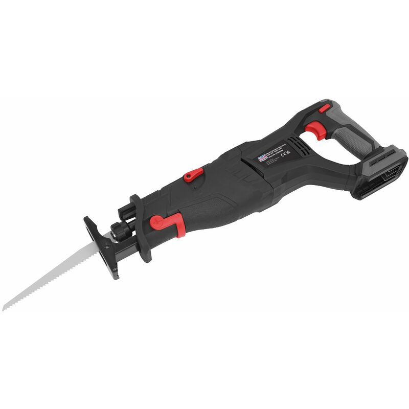 Sealey - Brushless Reciprocating Saw 20V SV20 Series - Body Only CP20VRSX