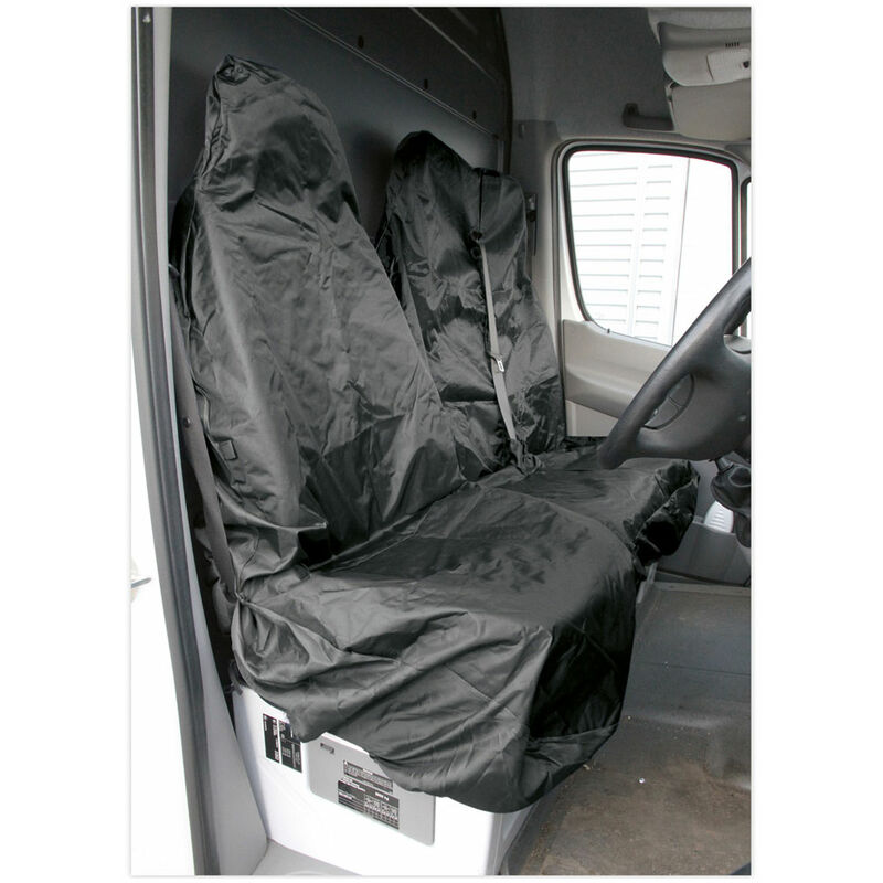 CSC7 Van Seat Protector Set 2pc Heavy-Duty - Sealey