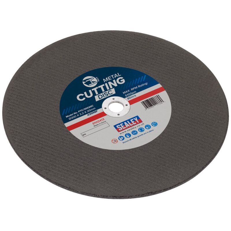 Sealey - Cutting Disc Flat Metal �300 x 3.2 x �20mm PTC/30020C