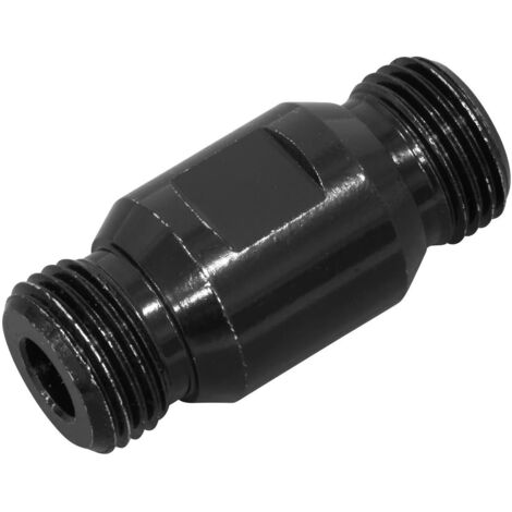 Sealey DCD01 Diamond Core Drill Adaptor with Through Hole 1/2""BSP Male to 1/2""BSP Male