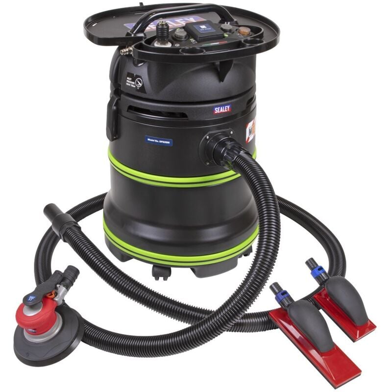 DFSK01 Generation m Class Dust-Free Sanding Kit with Air Palm Sander - Sealey