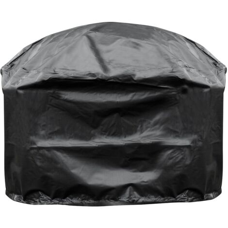Sealey DG118 Dellonda Fire Pit, Fireplace, Outdoor Patio Heater PVC Cover, Water-Resistant, Heavy-Duty