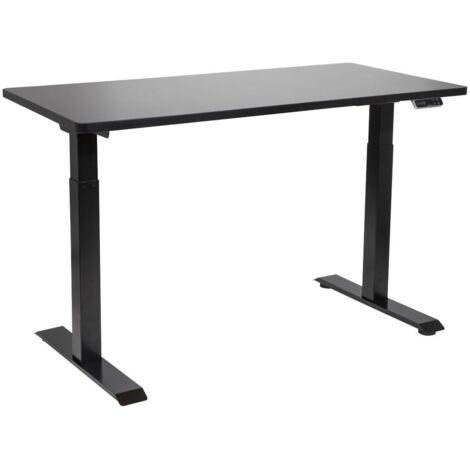Sealey DH34 Dellonda Black Electric Height Adjustable Standing Desk, 1400 x 700mm Dual Motor 100kg
