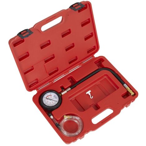 Sealey Diesel Compression Gauge, Hose & TDC Base Kit VSE3157