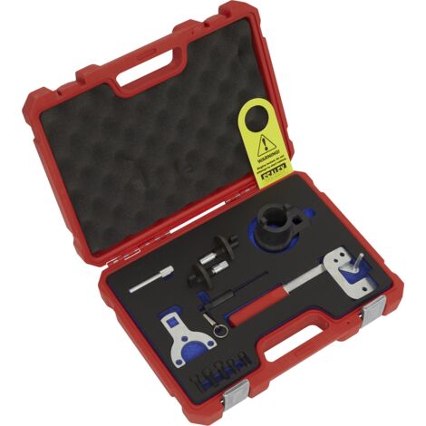 Sealey Diesel Engine Timing Tool Kit - for Alfa Romeo, Ford, PSA, Suzuki, GM 1.3D 16v - Chain Drive VSE6191
