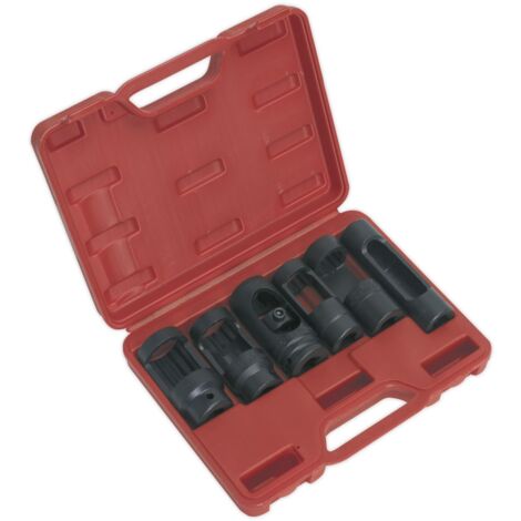 Sealey Diesel Injector Window Socket Set 1/2""Sq Drive 6pc SX0401
