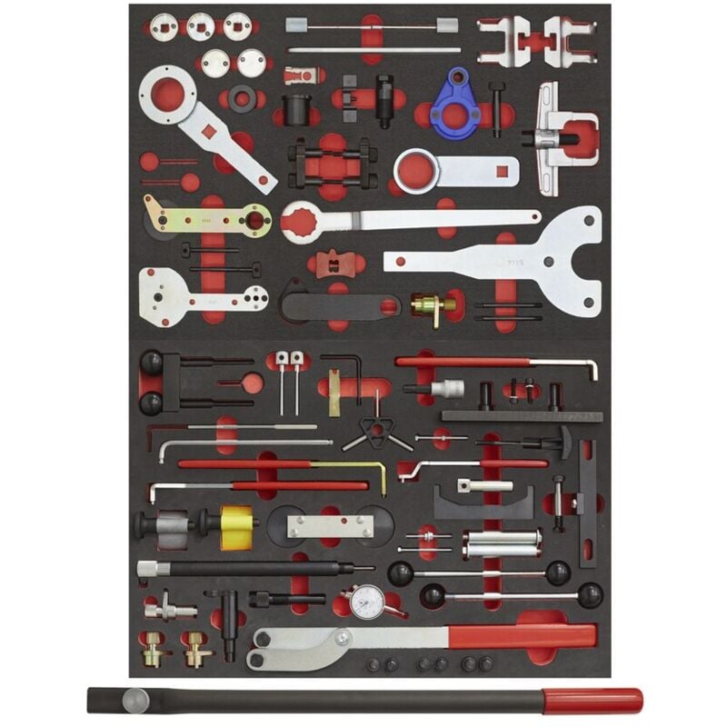 Sealey - Diesel & Petrol Master Timing Tool Kit 53 Piece vag - Belt/Chain Drive