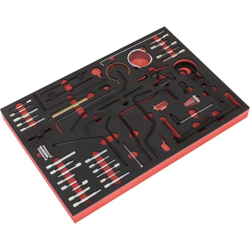 Sealey - VS5300MK Diesel/Petrol Master Timing Tool Kit for psa 48pc - Belt/Chain Drive