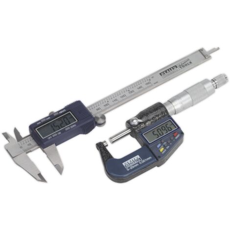 Sealey Digital Measuring Set 2pc AK9637D