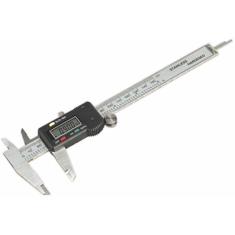 Sealey Digital Vernier Caliper 0-150mm(0-6) AK962EV