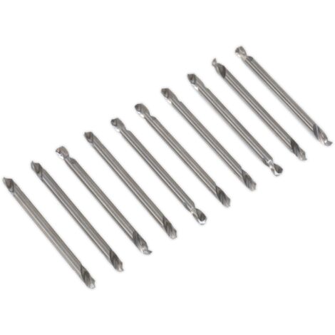 Sealey Double End Drill Bit Set 10pc �1/8"" AK9910