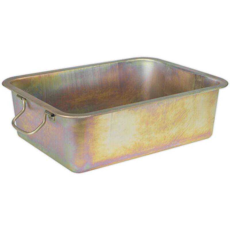 Metal Drain Pan 20L DRPM4 - Sealey